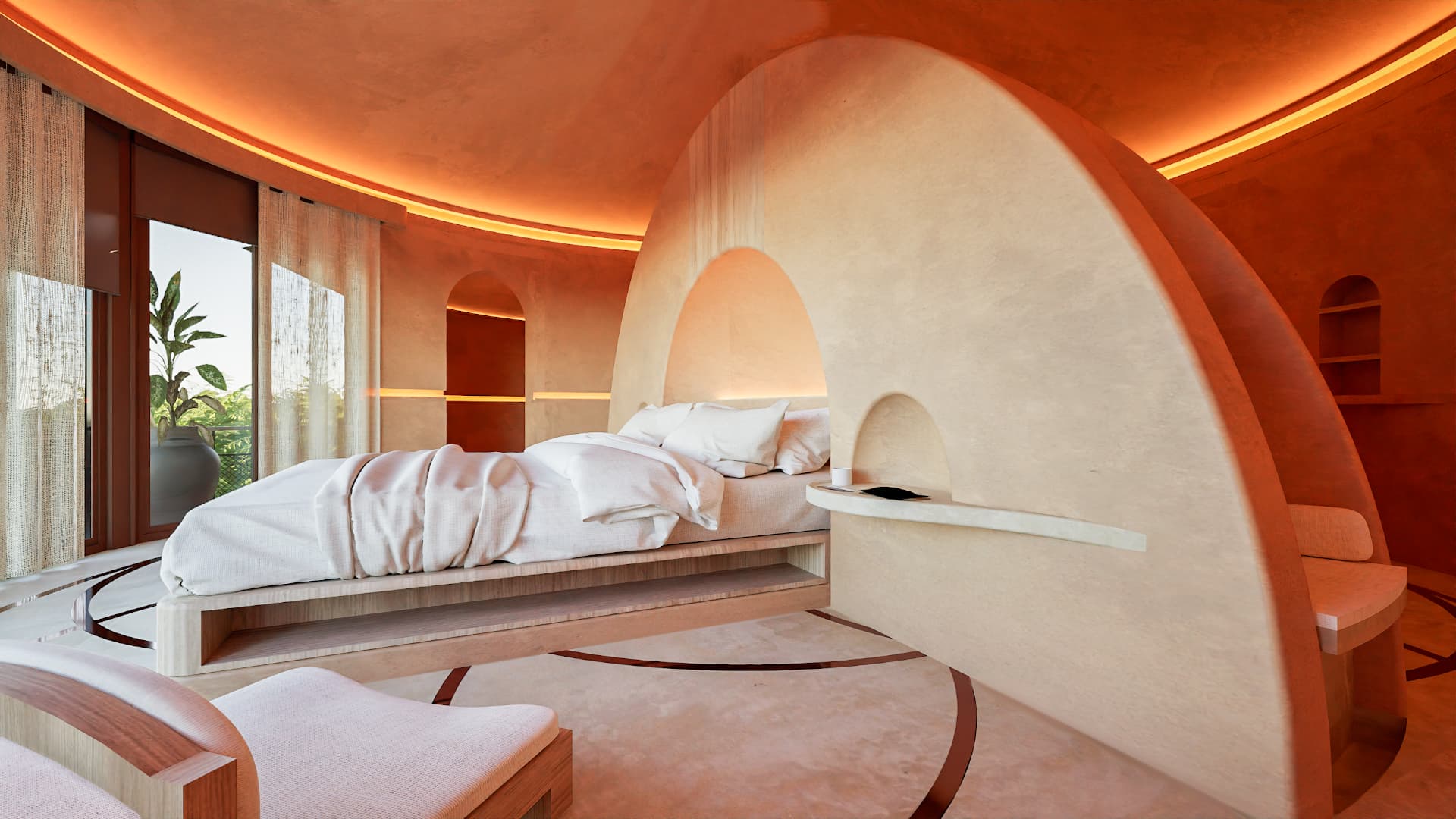 Acraya dark meditation sanctuary