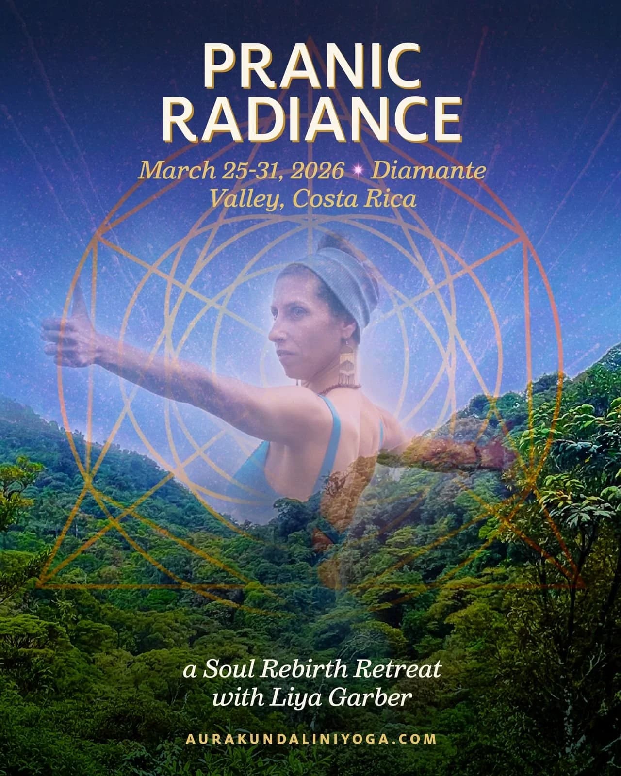 Pranic Radiance retreat poster
