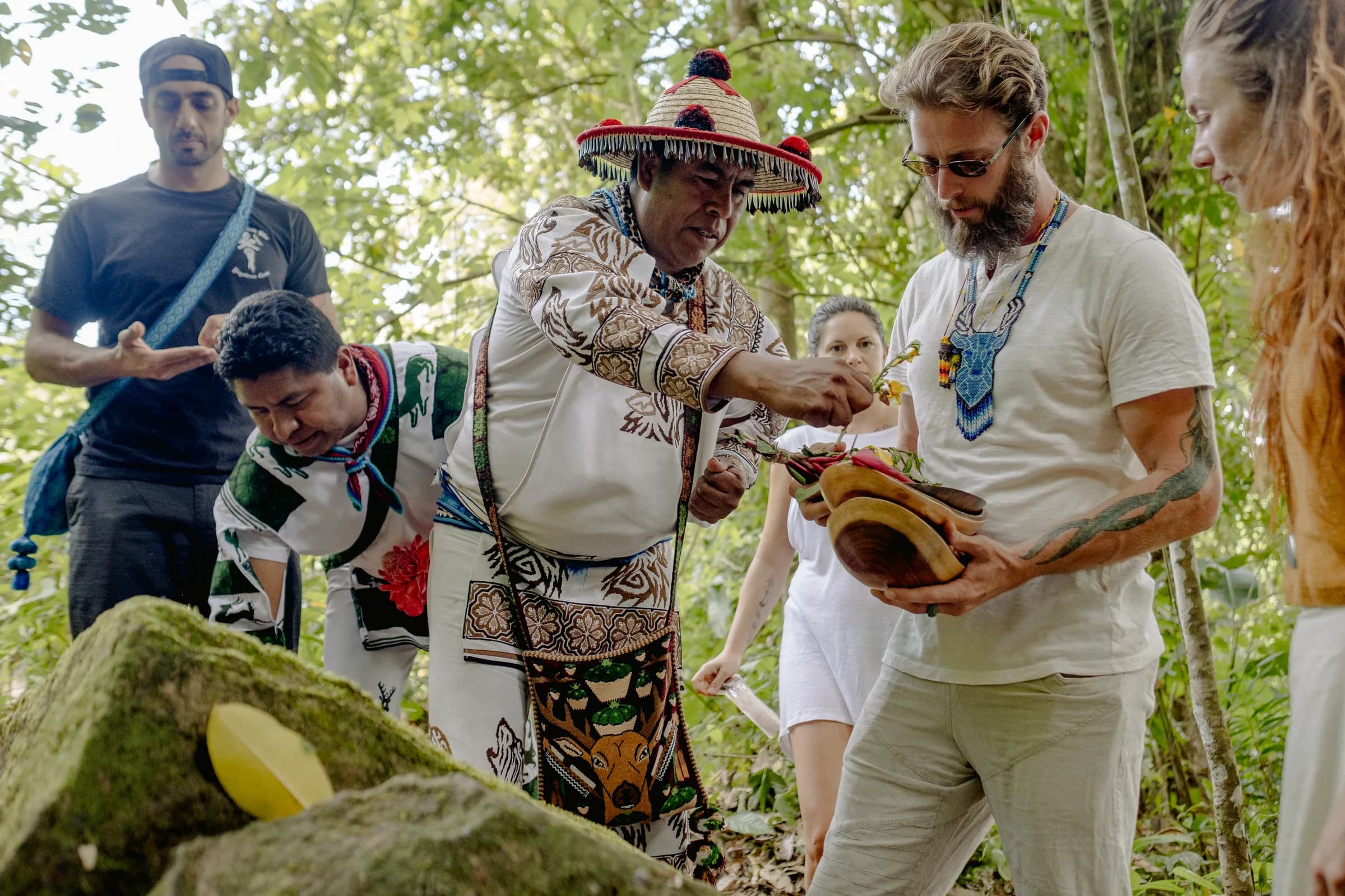 Wixarika indigenous ceremony held at Holos